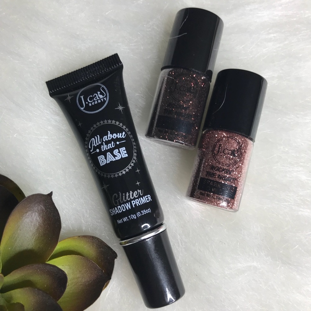 New! 2 Eye Glitters & Glitter Primer